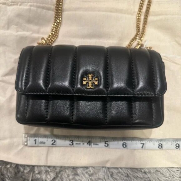 Tory Burch Mini Black Kira Bag NWT - Picture 4 of 6